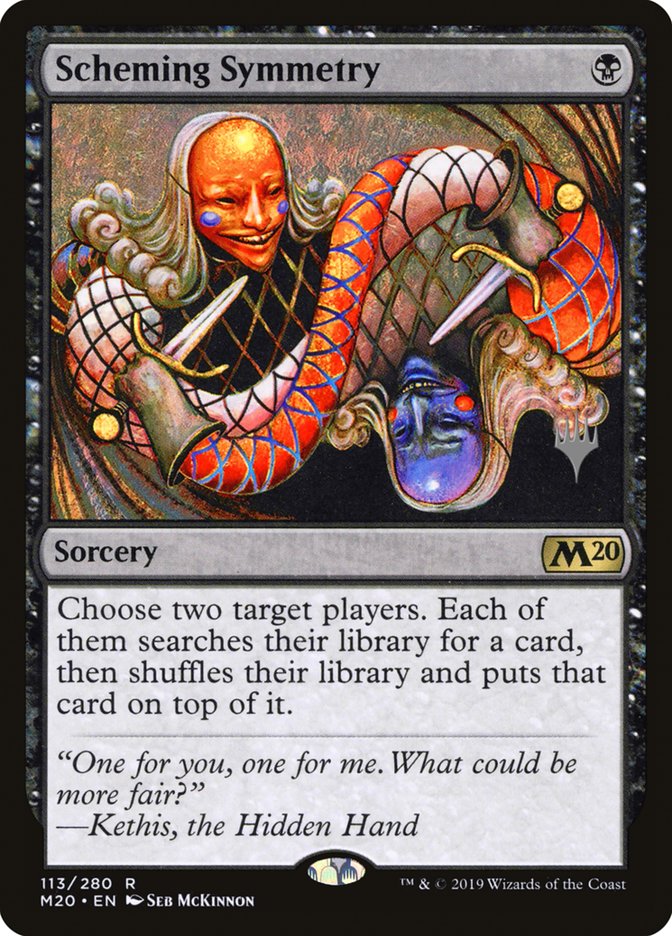 Scheming Symmetry (Promo Pack) [Core Set 2020 Promos] - The Mythic Store | 24h Order Processing