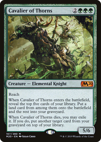 Cavalier of Thorns [Core Set 2020] - The Mythic Store | 24h Order Processing