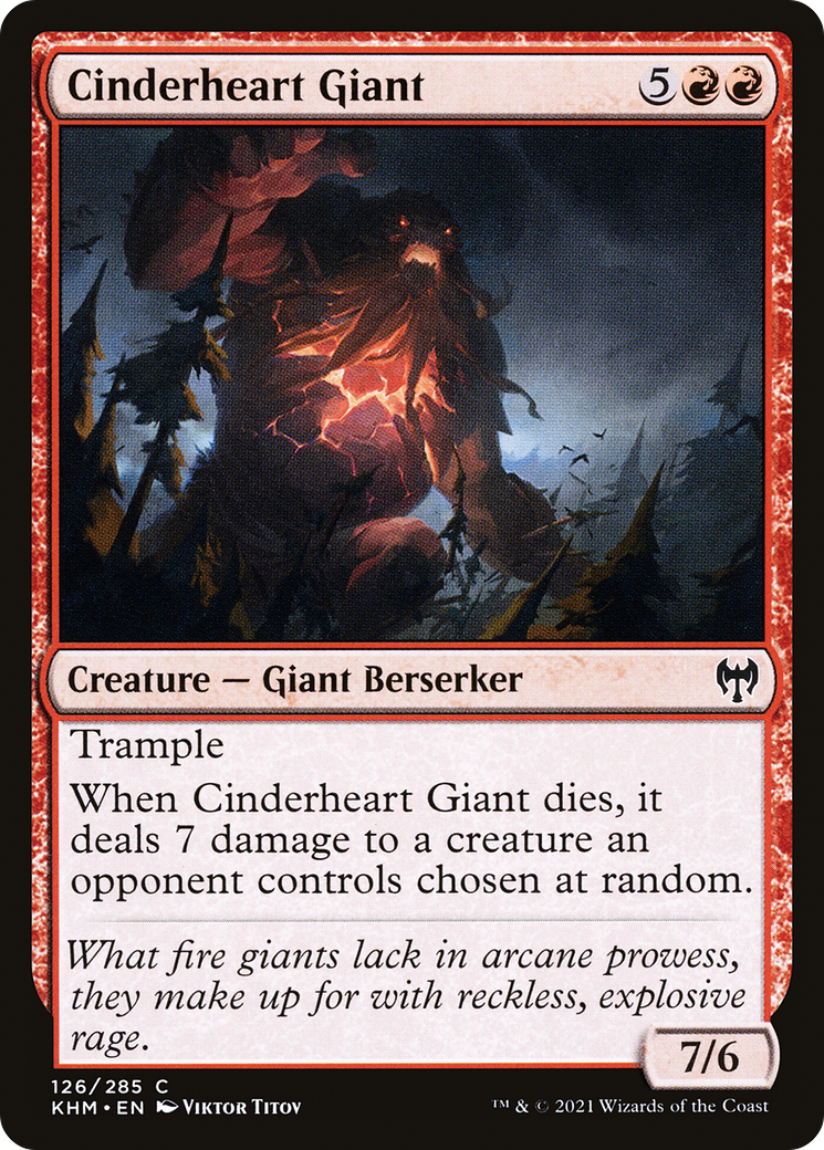 Cinderheart Giant [Kaldheim] - The Mythic Store | 24h Order Processing