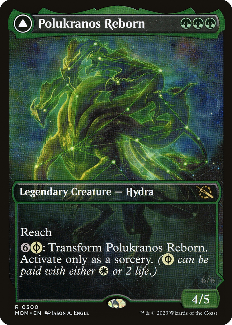 Polukranos Reborn // Polukranos, Engine of Ruin (Showcase Planar Booster Fun) [March of the Machine] - The Mythic Store | 24h Order Processing