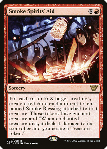 Smoke Spirits' Aid [Kamigawa: Neon Dynasty Commander] - The Mythic Store | 24h Order Processing