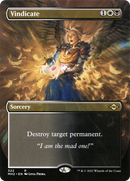 Vindicate (Borderless Alternate Art) [Modern Horizons 2] - The Mythic Store | 24h Order Processing