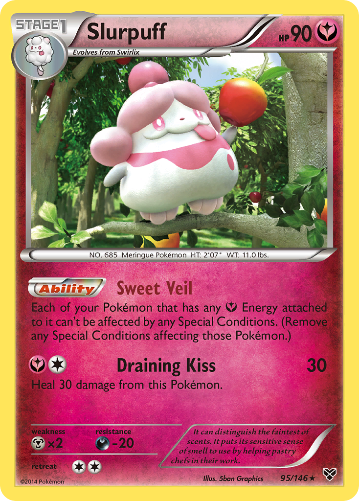 Slurpuff (95/146) [XY: Base Set] - The Mythic Store | 24h Order Processing