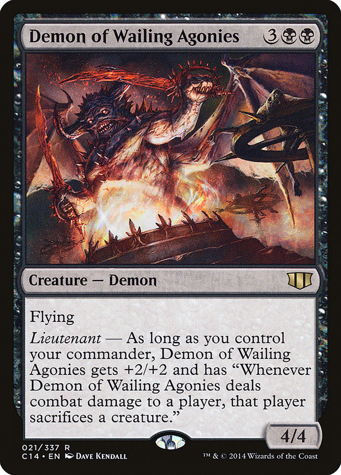 Demon of Wailing Agonies [Commander 2014] - The Mythic Store | 24h Order Processing