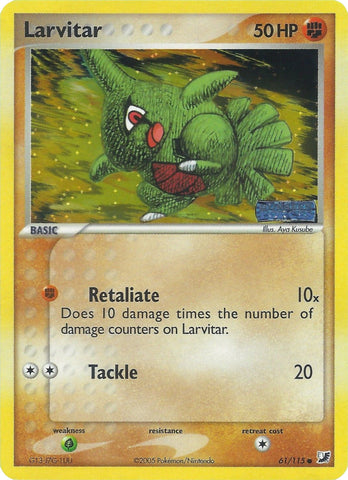Larvitar (61/115) (Stamped) [EX: Unseen Forces] - The Mythic Store | 24h Order Processing