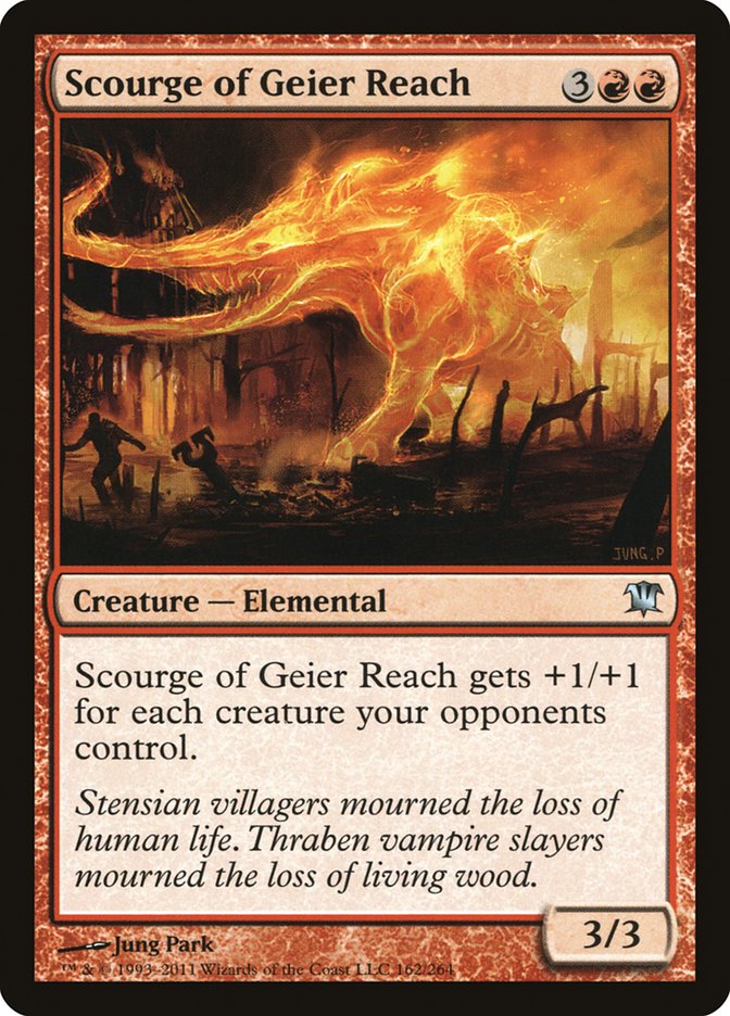Scourge of Geier Reach [Innistrad] - The Mythic Store | 24h Order Processing