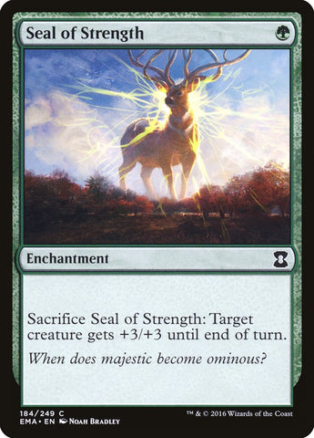 Seal of Strength [Eternal Masters] - The Mythic Store | 24h Order Processing