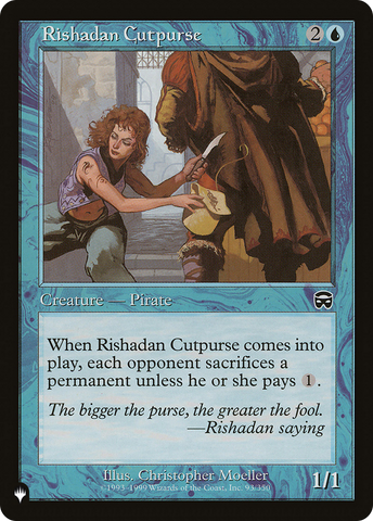 Rishadan Cutpurse [The List] - The Mythic Store | 24h Order Processing