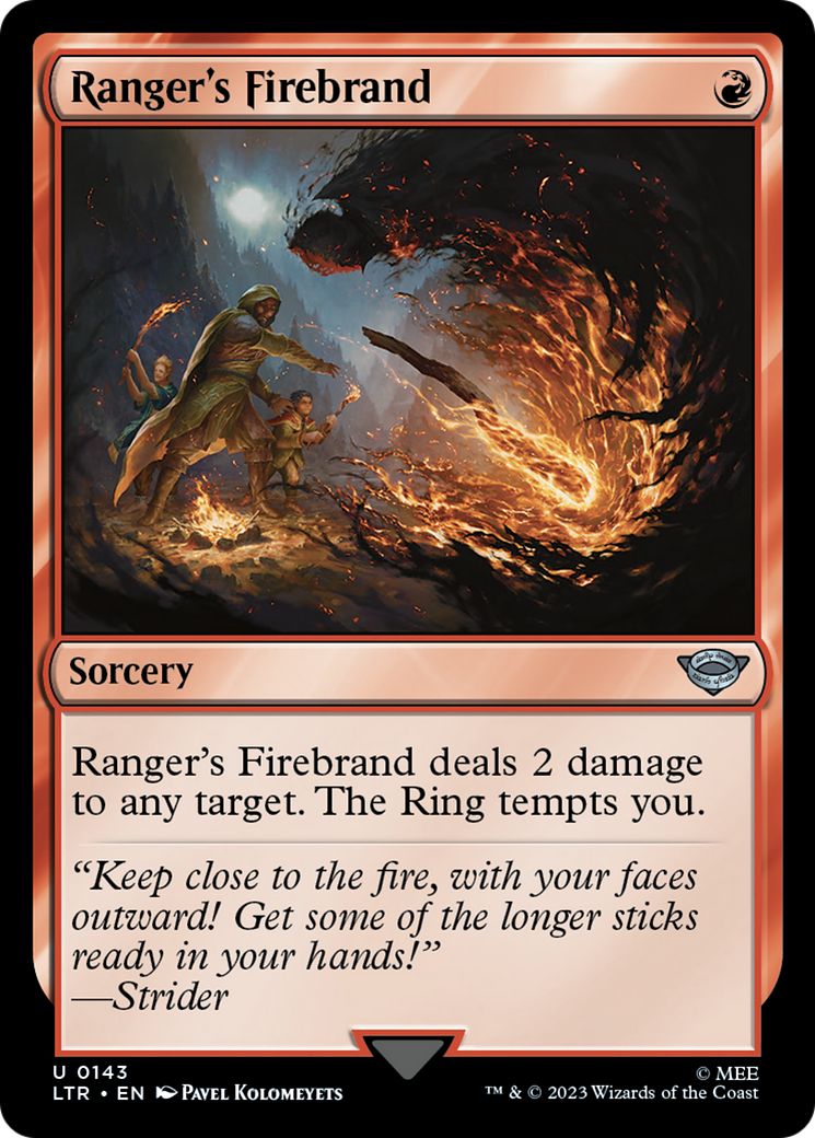 Ranger's Firebrand [The Lord of the Rings: Tales of Middle-Earth] - The Mythic Store | 24h Order Processing