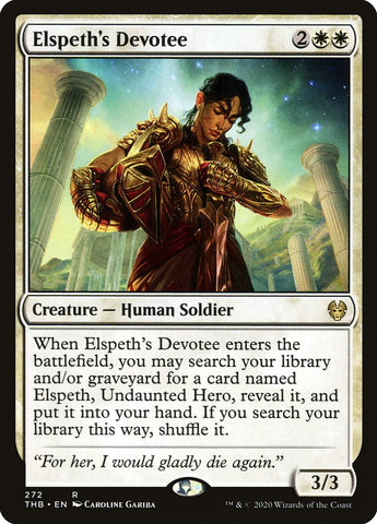 Elspeth's Devotee [Theros Beyond Death] - The Mythic Store | 24h Order Processing