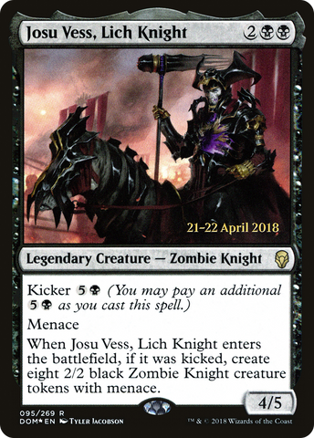 Josu Vess, Lich Knight [Dominaria Prerelease Promos] - The Mythic Store | 24h Order Processing