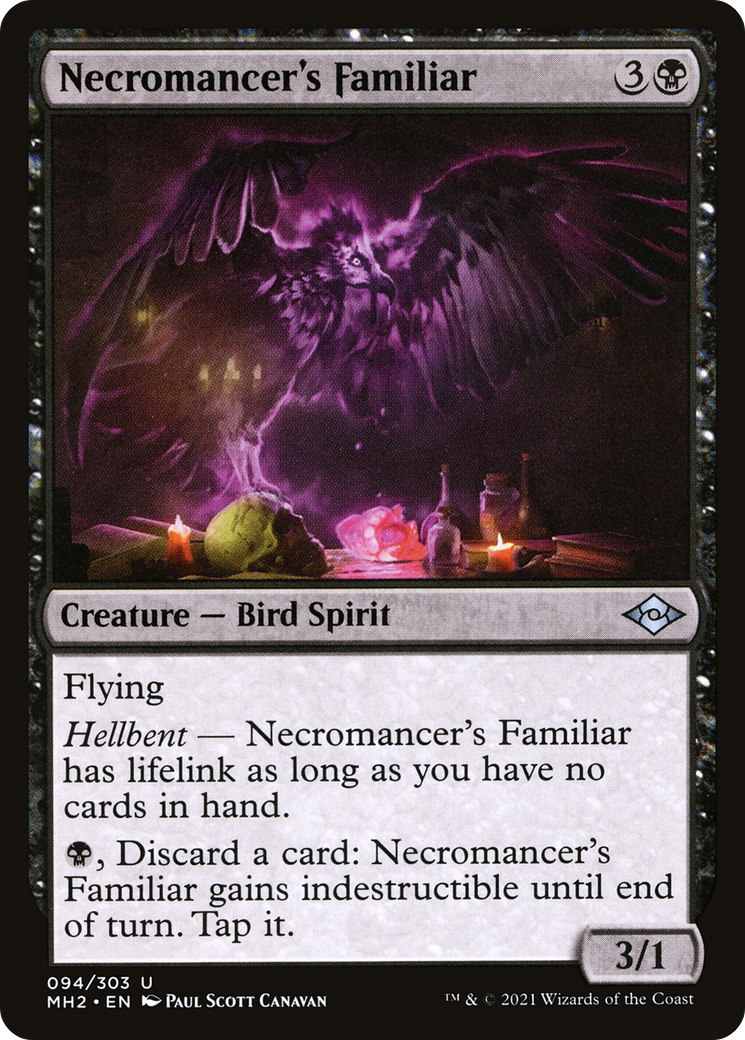 Necromancer's Familiar [Modern Horizons 2] - The Mythic Store | 24h Order Processing