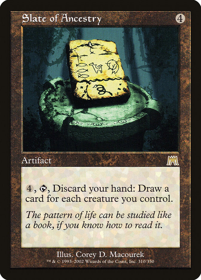 Slate of Ancestry [Onslaught] - The Mythic Store | 24h Order Processing