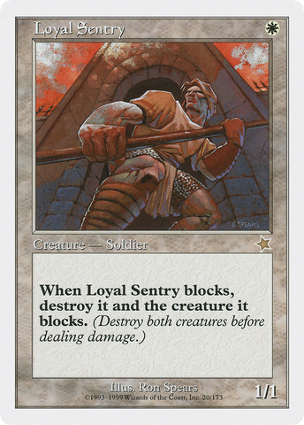Loyal Sentry [Starter 1999] - The Mythic Store | 24h Order Processing