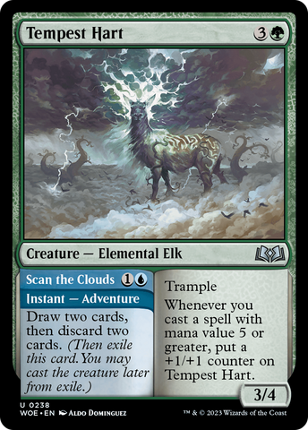 Tempest Hart // Scan the Clouds [Wilds of Eldraine] - The Mythic Store | 24h Order Processing