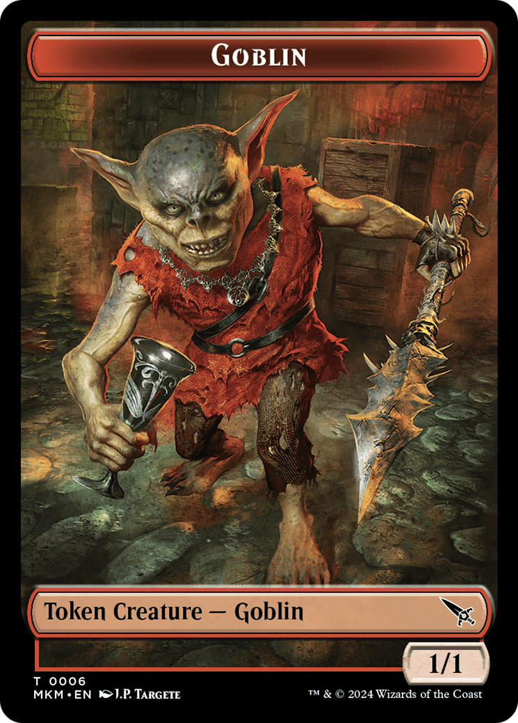 Detective // Goblin Double-Sided Token [Murders at Karlov Manor Tokens] - The Mythic Store | 24h Order Processing