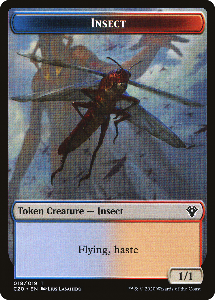 Treasure // Insect Double-Sided Token [Secret Lair: Heads I Win, Tails You Lose Tokens] - The Mythic Store | 24h Order Processing