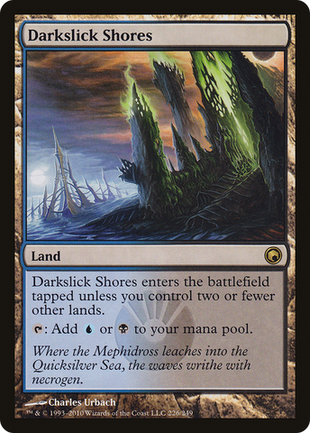 Darkslick Shores [Scars of Mirrodin] - The Mythic Store | 24h Order Processing