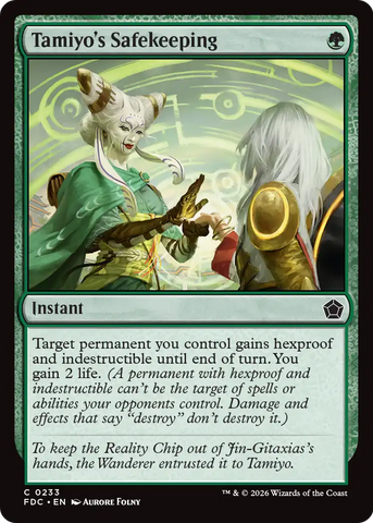 Tamiyo's Safekeeping [Foundations Commander]