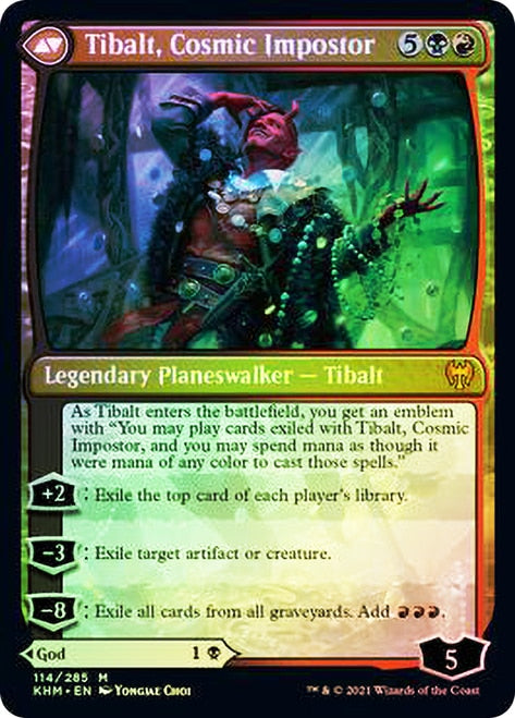 Valki, God of Lies // Tibalt, Cosmic Impostor [Kaldheim Prerelease Promos] - The Mythic Store | 24h Order Processing
