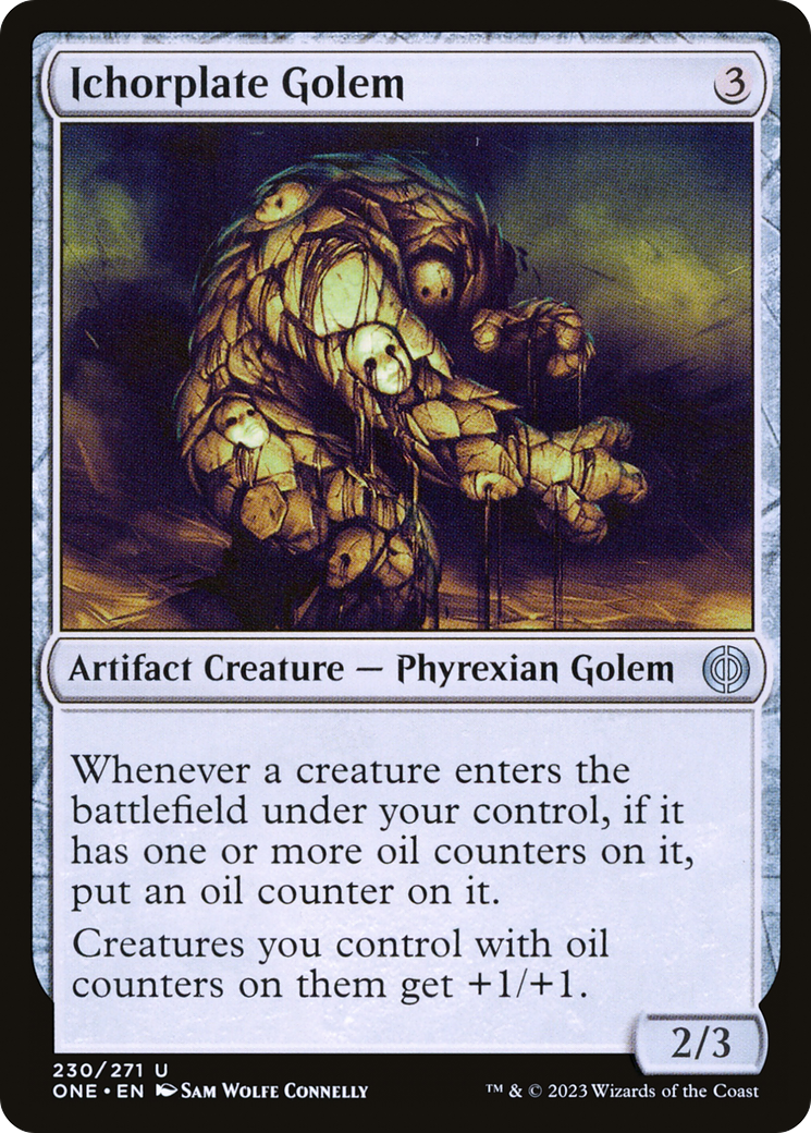 Ichorplate Golem [Phyrexia: All Will Be One] - The Mythic Store | 24h Order Processing