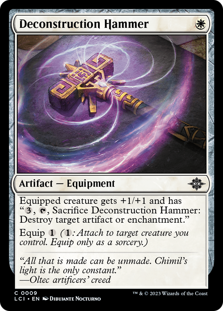 Deconstruction Hammer [The Lost Caverns of Ixalan] - The Mythic Store | 24h Order Processing