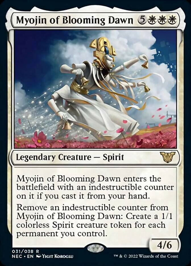 Myojin of Blooming Dawn [Kamigawa: Neon Dynasty Commander] - The Mythic Store | 24h Order Processing