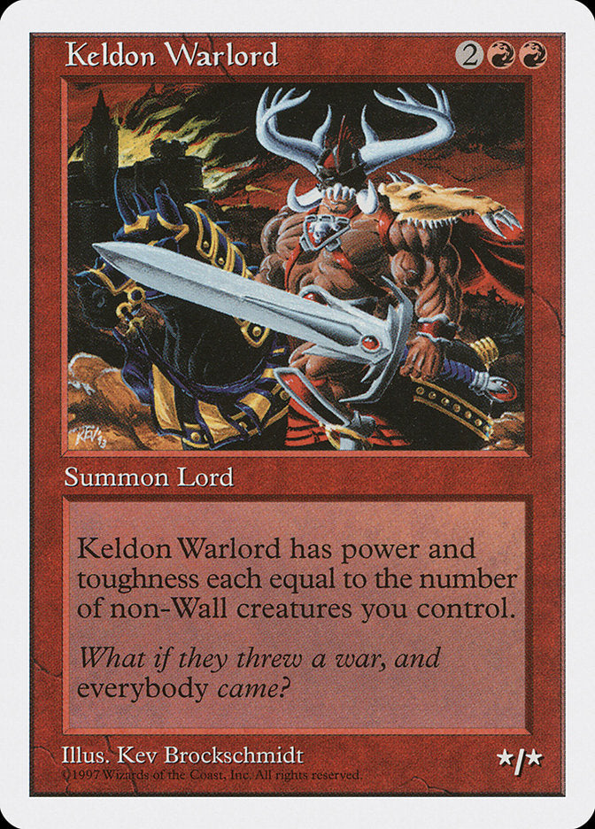Keldon Warlord [Fifth Edition] - The Mythic Store | 24h Order Processing