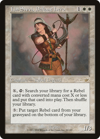 Lin Sivvi, Defiant Hero [Nemesis] - The Mythic Store | 24h Order Processing