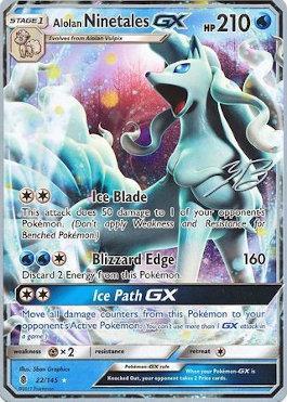 Alolan Ninetales GX (22/145) (Ice Path FTW - Zachary Bokhari) [World Championships 2017] - The Mythic Store | 24h Order Processing