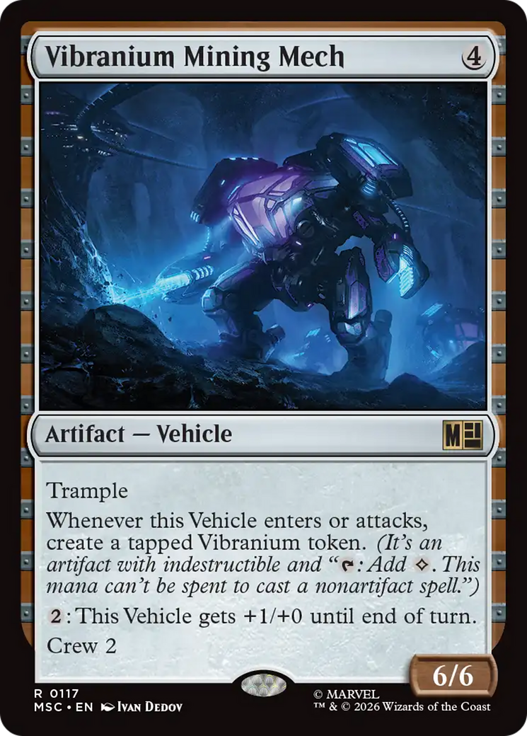 Vibranium Mining Mech [Marvel Super Heroes Commander] - The Mythic Store | 24h Order Processing