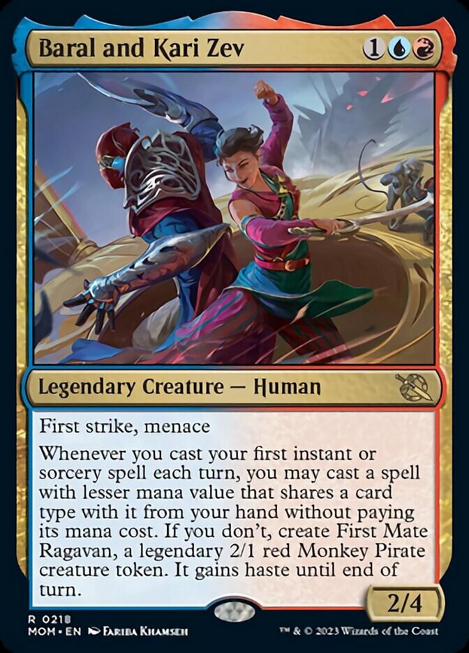 Baral and Kari Zev [March of the Machine] - The Mythic Store | 24h Order Processing