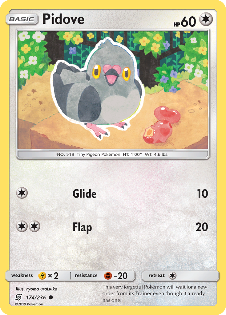 Pidove (174/236) [Sun & Moon: Unified Minds] - The Mythic Store | 24h Order Processing