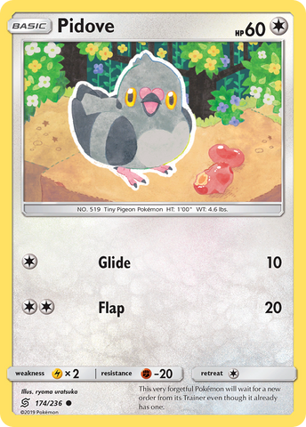 Pidove (174/236) [Sun & Moon: Unified Minds] - The Mythic Store | 24h Order Processing