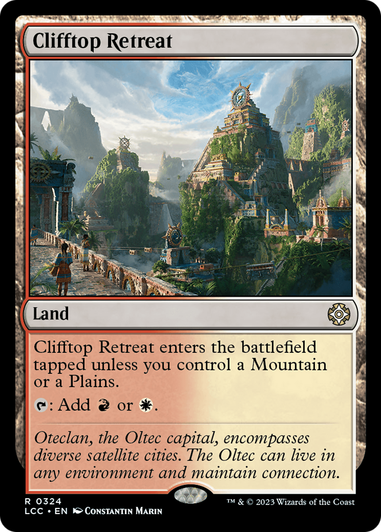 Clifftop Retreat [The Lost Caverns of Ixalan Commander] - The Mythic Store | 24h Order Processing