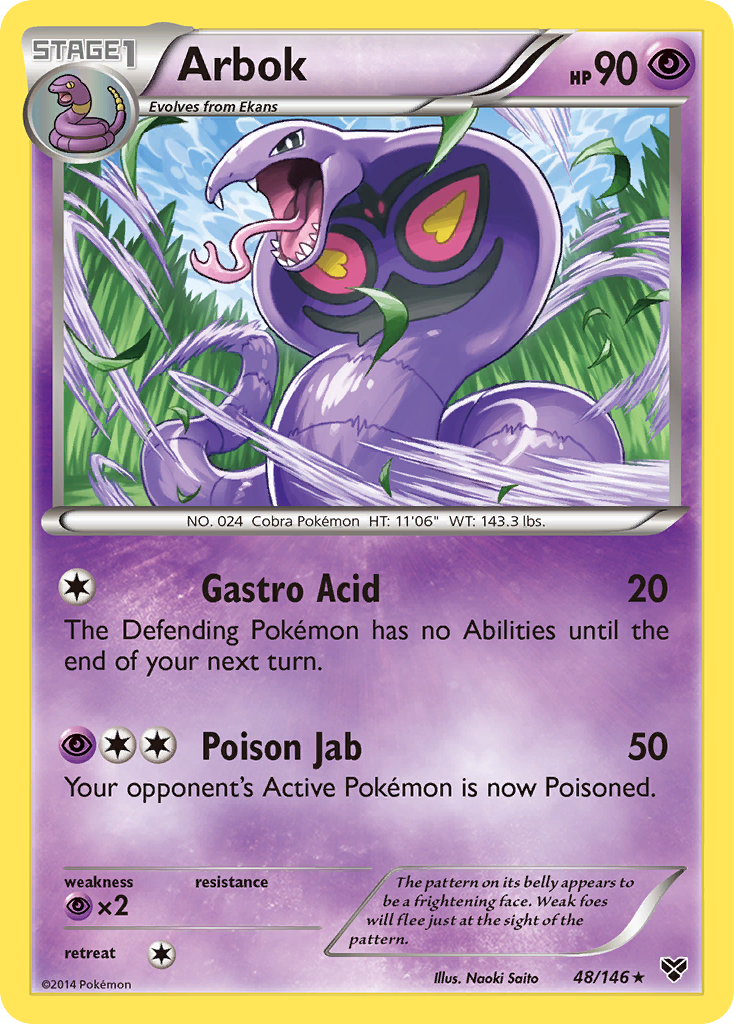 Arbok (48/146) [XY: Base Set] - The Mythic Store | 24h Order Processing