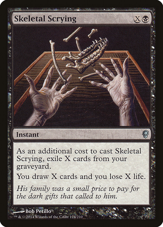 Skeletal Scrying [Conspiracy] - The Mythic Store | 24h Order Processing