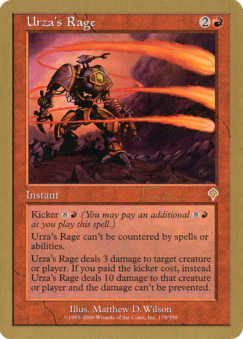 Urza's Rage (Jan Tomcani) [World Championship Decks 2001] - The Mythic Store | 24h Order Processing