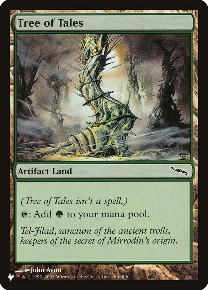 Tree of Tales [The List] - The Mythic Store | 24h Order Processing