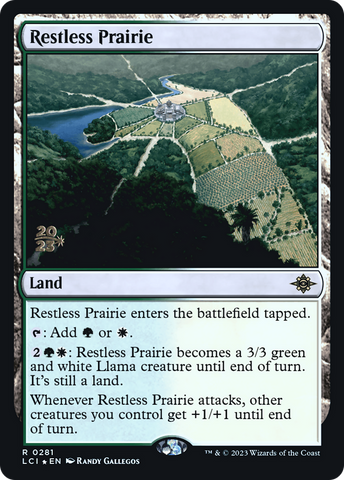 Restless Prairie [The Lost Caverns of Ixalan Prerelease Cards] - The Mythic Store | 24h Order Processing