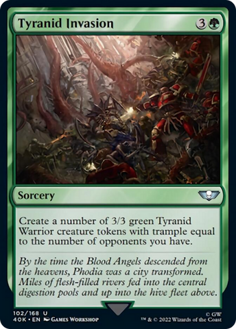 Tyranid Invasion (Surge Foil) [Warhammer 40,000] - The Mythic Store | 24h Order Processing