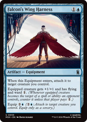 Falcon's Wing Harness [Marvel Super Heroes] - The Mythic Store | 24h Order Processing