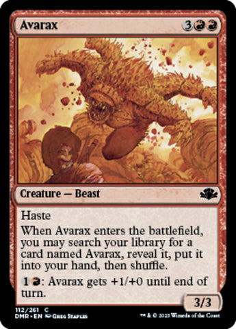 Avarax [Dominaria Remastered] - The Mythic Store | 24h Order Processing