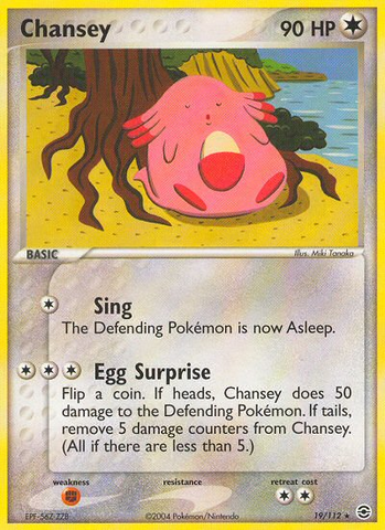 Chansey (19/112) [EX: FireRed & LeafGreen] - The Mythic Store | 24h Order Processing
