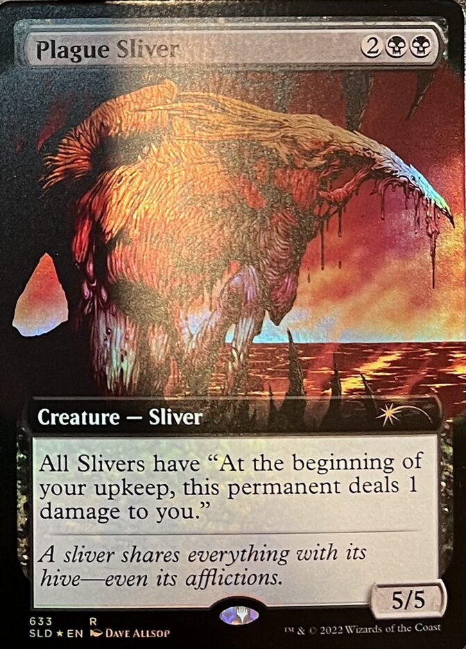 Plague Sliver (Extended Art) [Secret Lair Drop Promos] - The Mythic Store | 24h Order Processing