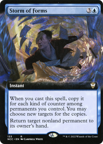 Storm of Forms (Extended Art) [Streets of New Capenna Commander] - The Mythic Store | 24h Order Processing