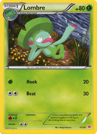 Lombre (21/30) [XY: Trainer Kit 2 - Latias] - The Mythic Store | 24h Order Processing