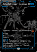 Tekuthal, Inquiry Dominus (Oil Slick Raised Foil) [Phyrexia: All Will Be One] - The Mythic Store | 24h Order Processing