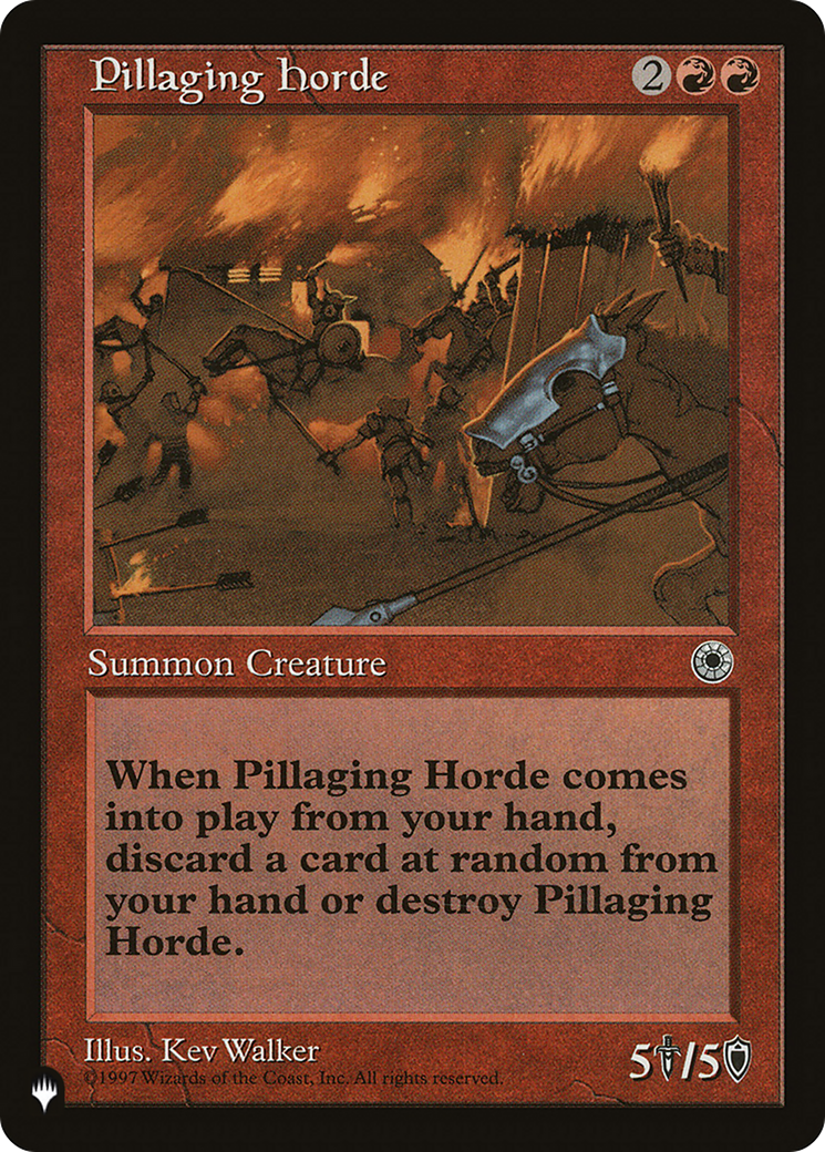 Pillaging Horde [The List] - The Mythic Store | 24h Order Processing