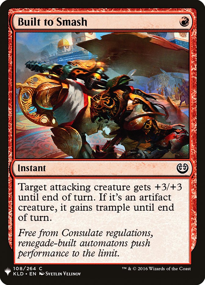 Built to Smash [Mystery Booster] - The Mythic Store | 24h Order Processing